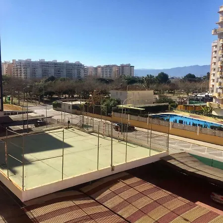 En Playa Gandia Con Piscina Y Parking Апартаменты *