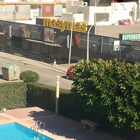 Apartmán En Playa Gandia Con Piscina Y Parking *